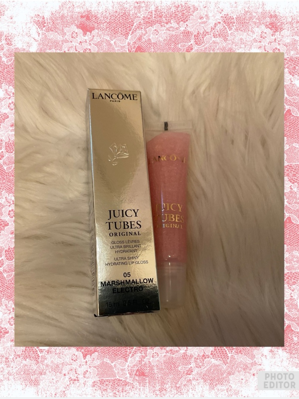Lancome Juicy Tubes - New in Box - Marshmallow Electro
